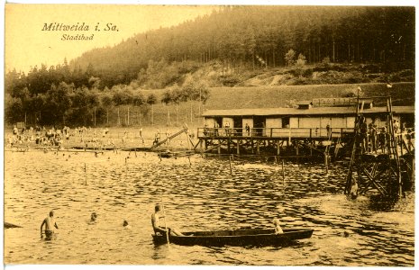 21850-Mittweida-1921-Stadtbad-Brück & Sohn Kunstverlag
