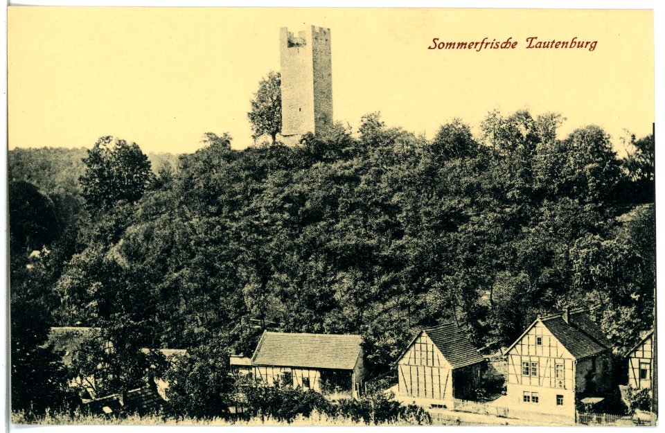 21207-Tautenburg-1919-Blick auf Tautenburg-Brück & Sohn Kunstverlag