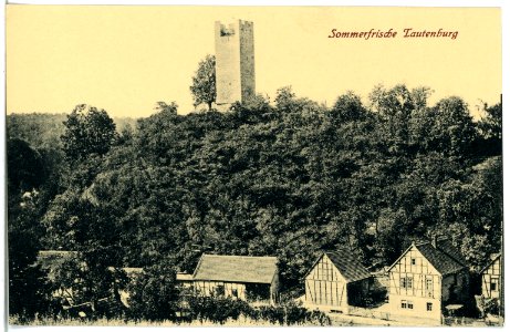 21207-Tautenburg-1919-Blick auf Tautenburg-Brück & Sohn Kunstverlag