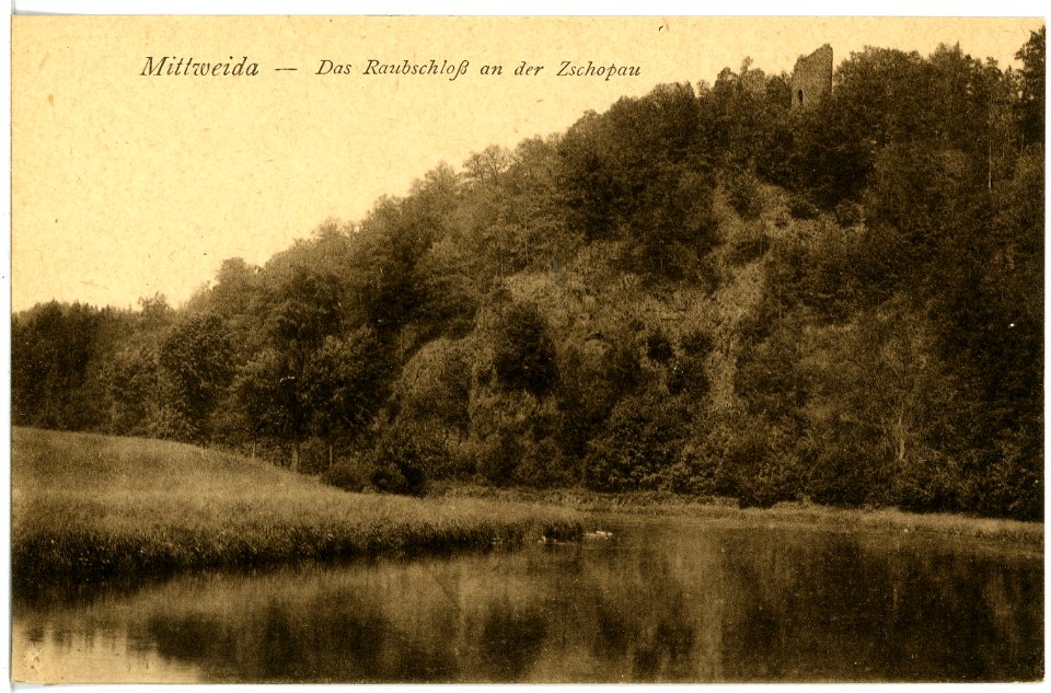 20866-Mittweida-1918-Raubschloß an der Zschopau-Brück & Sohn Kunstverlag