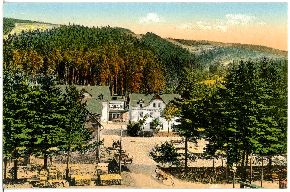21181-Schmiedeberg-1919-Buschmühle-Brück & Sohn Kunstverlag