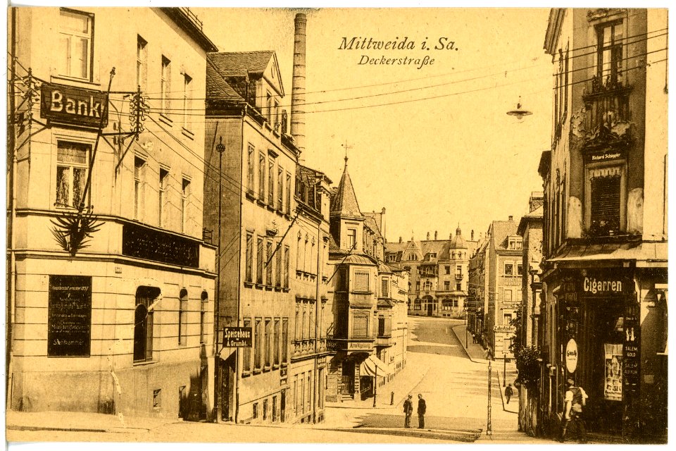 21852-Mittweida-1921-Deckerstraße-Brück & Sohn Kunstverlag