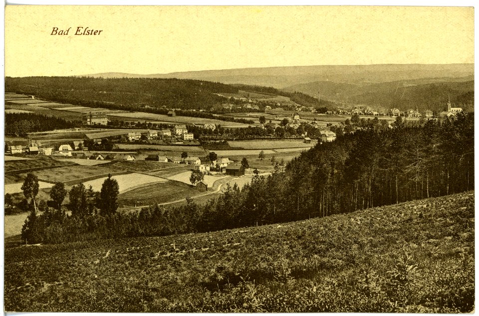 20622-Bad Elster-1917-Blick auf Bad Elster-Brück & Sohn Kunstverlag