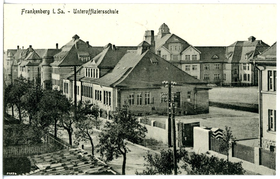 20662-Frankenberg-1917-Unteroffiziersschule-Brück & Sohn Kunstverlag