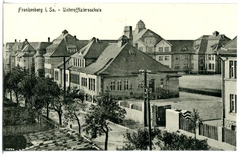 20662-Frankenberg-1917-Unteroffiziersschule-Brück & Sohn Kunstverlag
