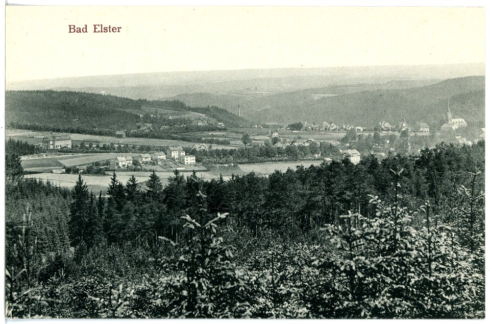 20620-Bad Elster-1917-Blick auf Bad Elster-Brück & Sohn Kunstverlag