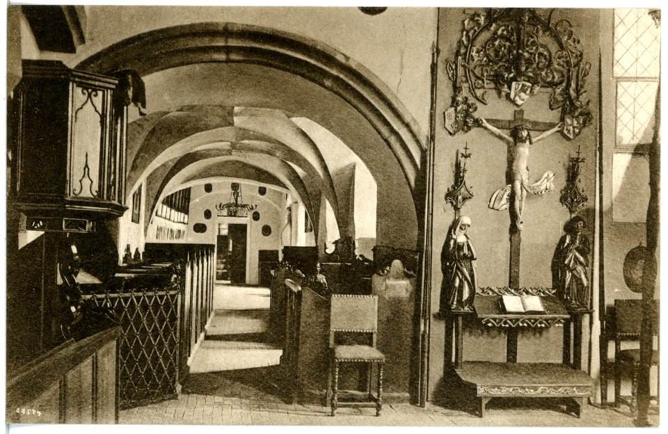 20540-Gnandstein-1917-Burgkapelle-Brück & Sohn Kunstverlag