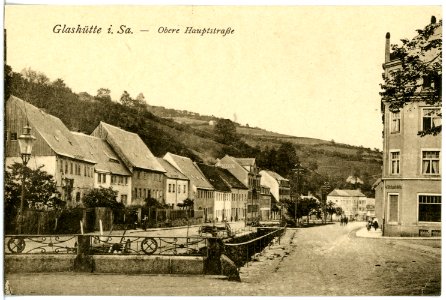 20725-Glashütte-1917-Obere Hauptstraße-Brück & Sohn Kunstverlag