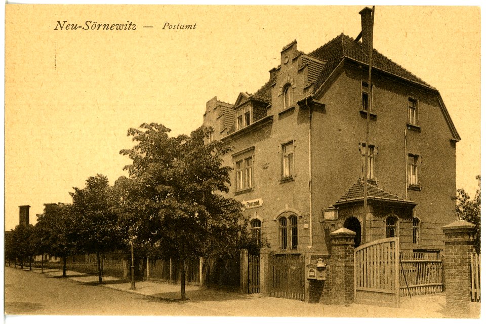 20806-Neusörnewitz-1918-Postamt-Brück & Sohn Kunstverlag