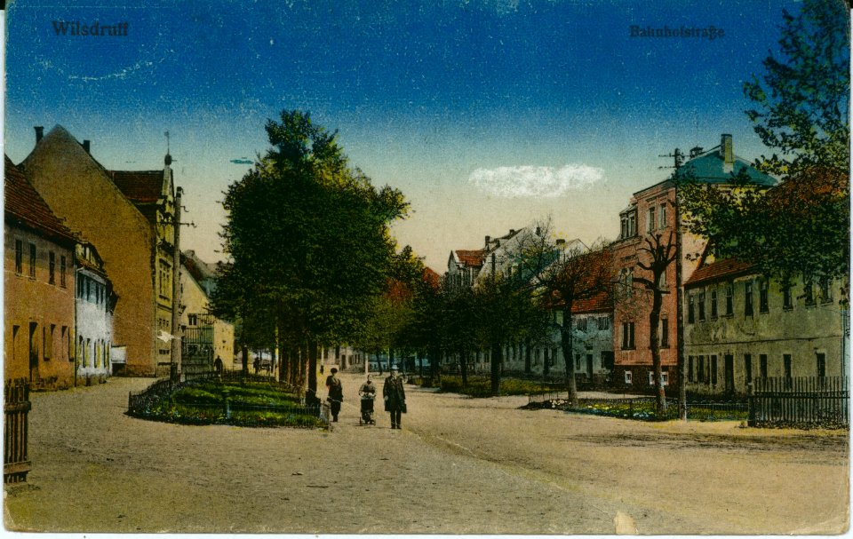 20811-Wilsdruff-1918-Bahnhofstraße-Brück & Sohn Kunstverlag