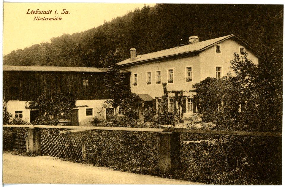 21013-Liebstadt-1918-Niedermühle-Brück & Sohn Kunstverlag