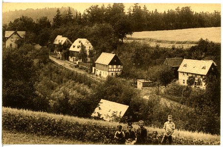21839-Schönborn-1921-Blick auf Schönborn-Brück & Sohn Kunstverlag