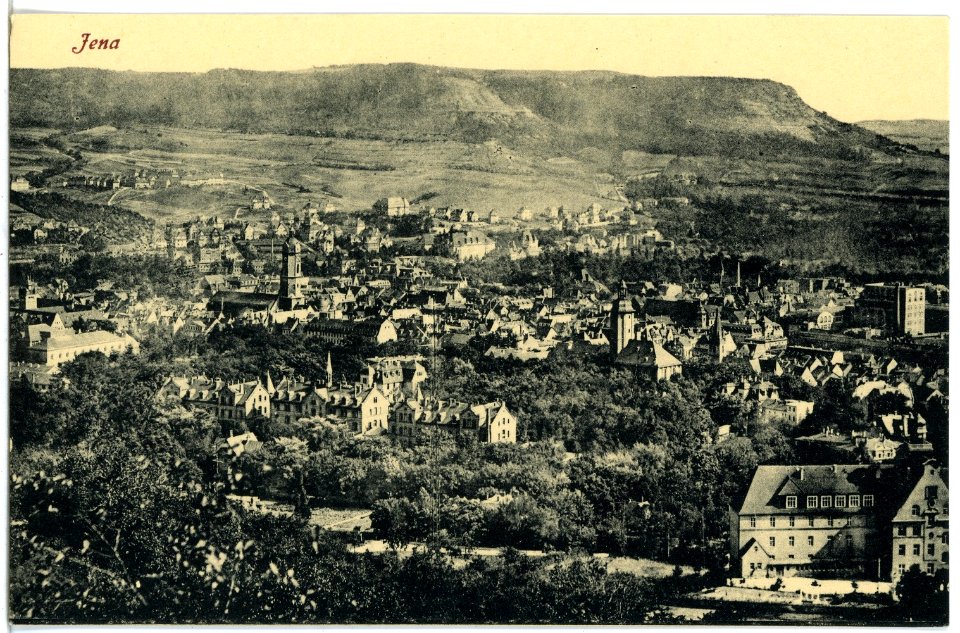 21258-Jena-1919-Blick auf Jena-Brück & Sohn Kunstverlag
