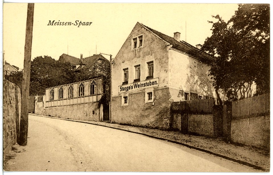 21926-Meißen-1921-Spaar - Stanges Weinstuben-Brück & Sohn Kunstverlag