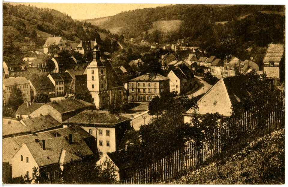 20720-Glashütte-1917-Blick auf Glashütte-Brück & Sohn Kunstverlag