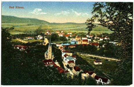20985-Bad Kösen-1918-Blick auf Bad Kösen-Brück & Sohn Kunstverlag