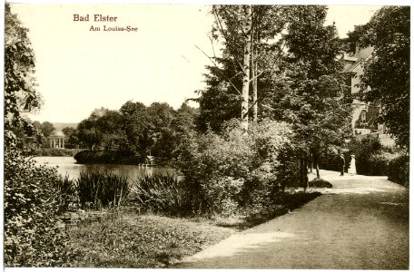 20512-Bad Elster-1917-Luisasee-Brück & Sohn Kunstverlag