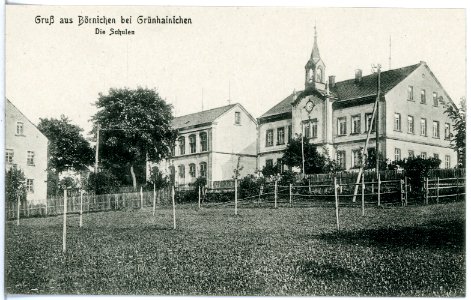 20607-Börnichen-1917-Schulen-Brück & Sohn Kunstverlag