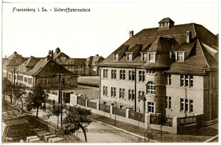 20658-Frankenberg-1917-Unteroffiziersschule-Brück & Sohn Kunstverlag