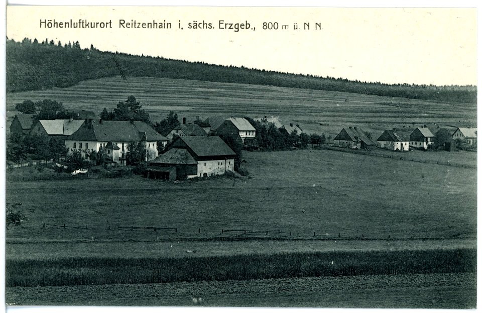 21094-Reitzenhain-1918-Blick auf Reitzenhain-Brück & Sohn Kunstverlag