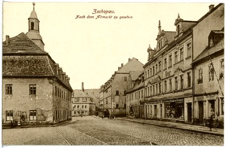 20747-Zschopau-1917-Altmarkt-Brück & Sohn Kunstverlag
