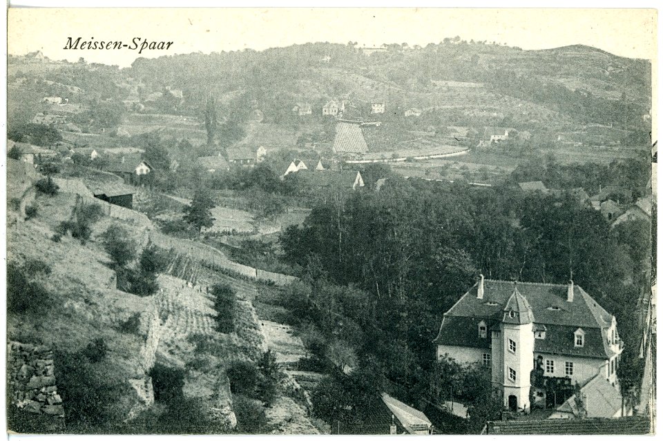 21923-Meißen-1921-Spaargebirge-Brück & Sohn Kunstverlag