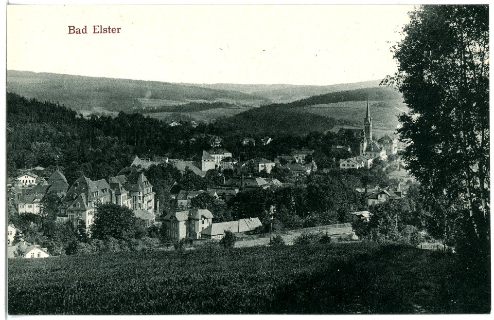 20624-Bad Elster-1917-Blick auf Bad Elster-Brück & Sohn Kunstverlag