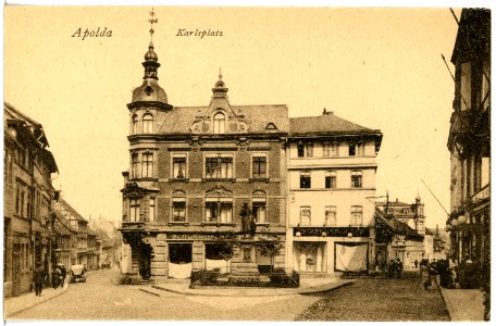 21043-Apolda-1918-Karlsplatz-Brück & Sohn Kunstverlag