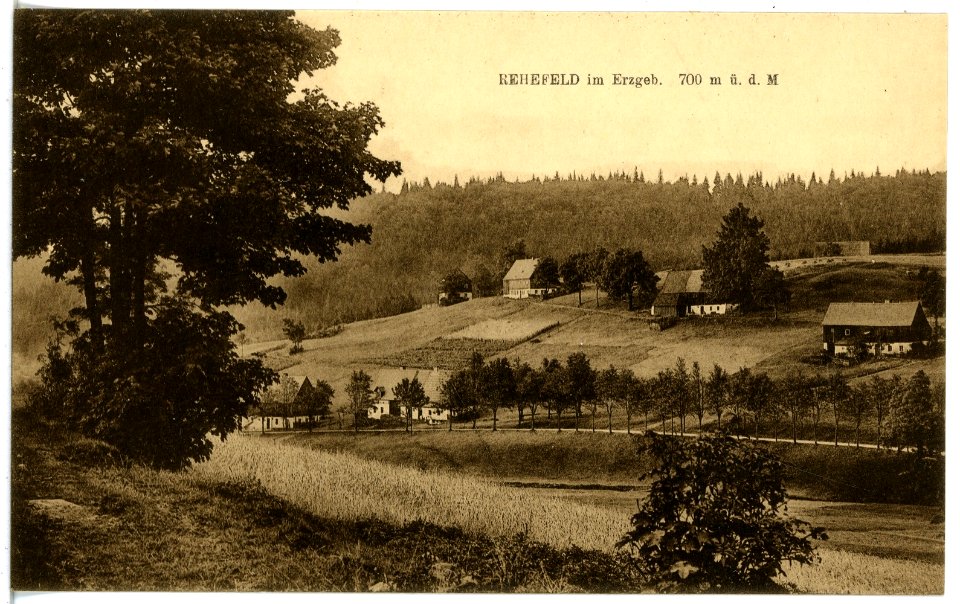 21277-Rehefeld-1919-Blick auf Rehefeld-Brück & Sohn Kunstverlag