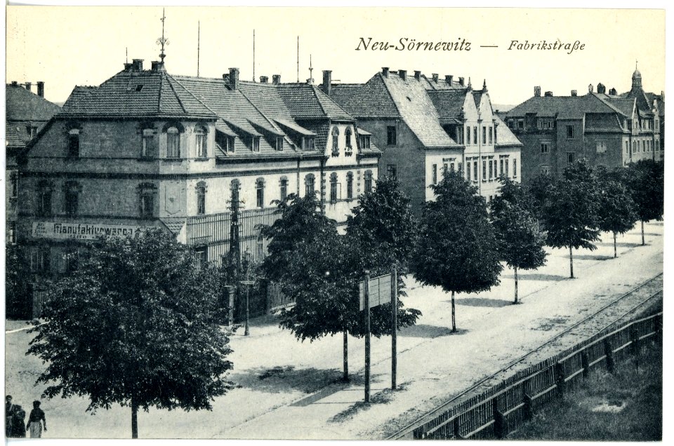 20805-Neusörnewitz-1918-Fabrikstraße-Brück & Sohn Kunstverlag