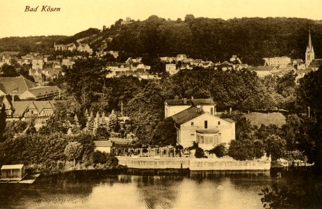 20975-Bad Kösen-1918-Blick auf Bad Kösen-Brück & Sohn Kunstverlag