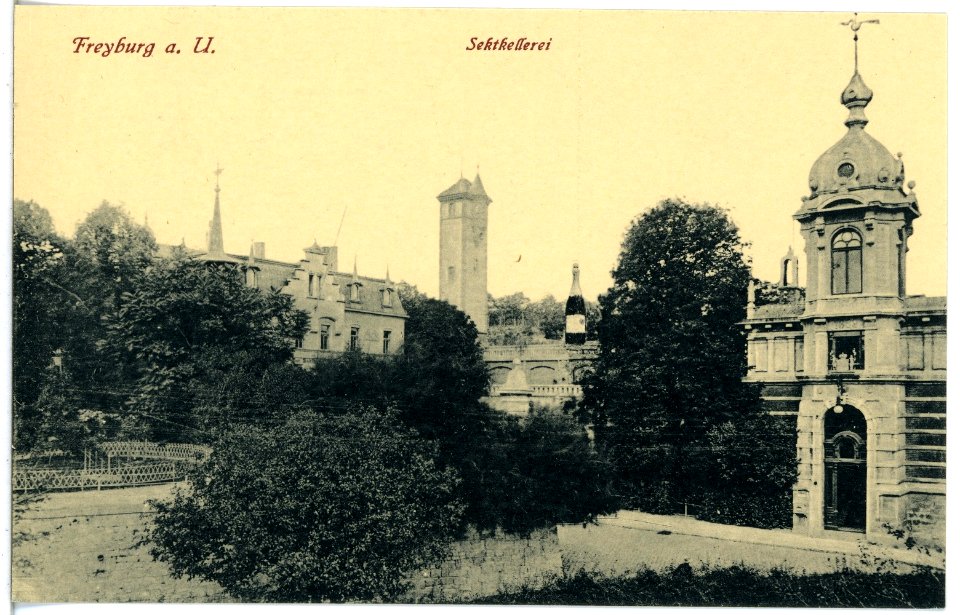 21193-Freyburg - Unstr.-1919-Sektkellerei-Brück & Sohn Kunstverlag