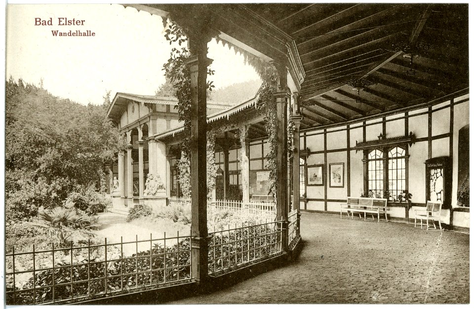 20521-Bad Elster-1917-Wandelhalle-Brück & Sohn Kunstverlag
