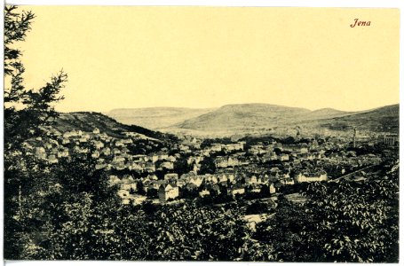 21251-Jena-1919-Blick auf Jena-Brück & Sohn Kunstverlag