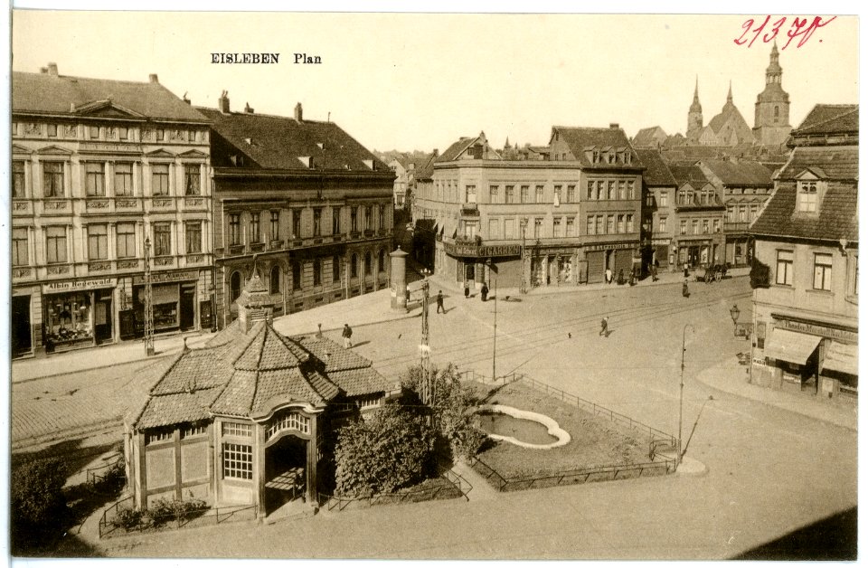 21370-Eisleben-1919-Plan-Brück & Sohn Kunstverlag