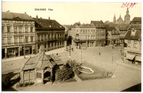 21370-Eisleben-1919-Plan-Brück & Sohn Kunstverlag