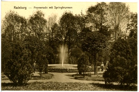 20728-Radeburg-1917-Promenade-Brück & Sohn Kunstverlag