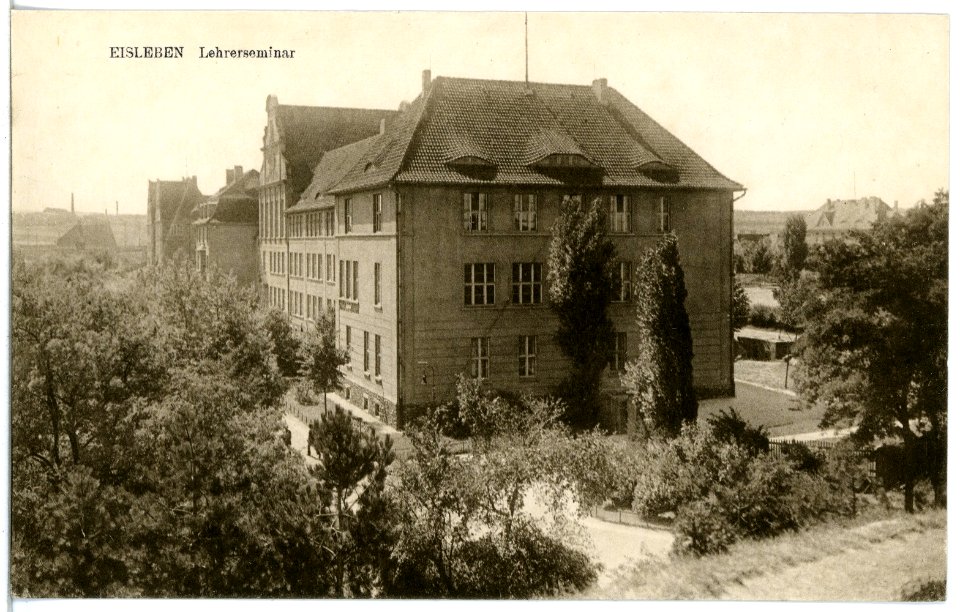 21369-Eisleben-1919-Lehrerseminar-Brück & Sohn Kunstverlag