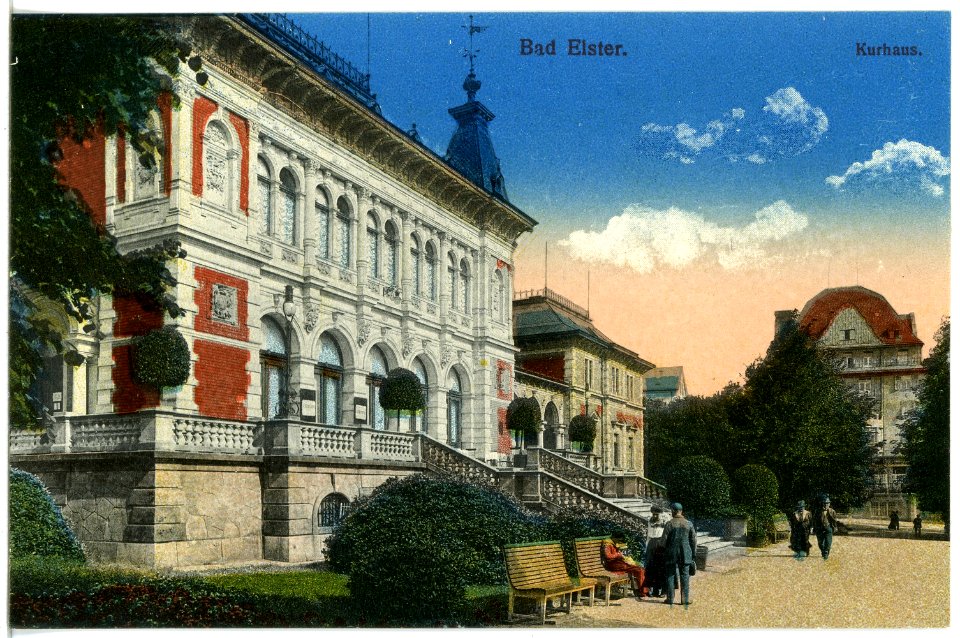 20634-Bad Elster-1917-Kurhaus-Brück & Sohn Kunstverlag
