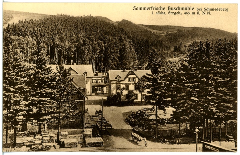 21180-Schmiedeberg-1919-Buschmühle-Brück & Sohn Kunstverlag