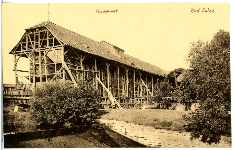 20905-Bad Sulza-1918-Gradierwerk-Brück & Sohn Kunstverlag