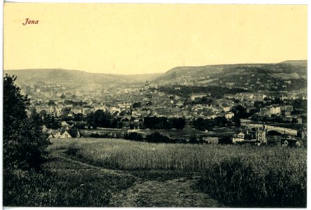 21253-Jena-1919-Blick auf Jena-Brück & Sohn Kunstverlag