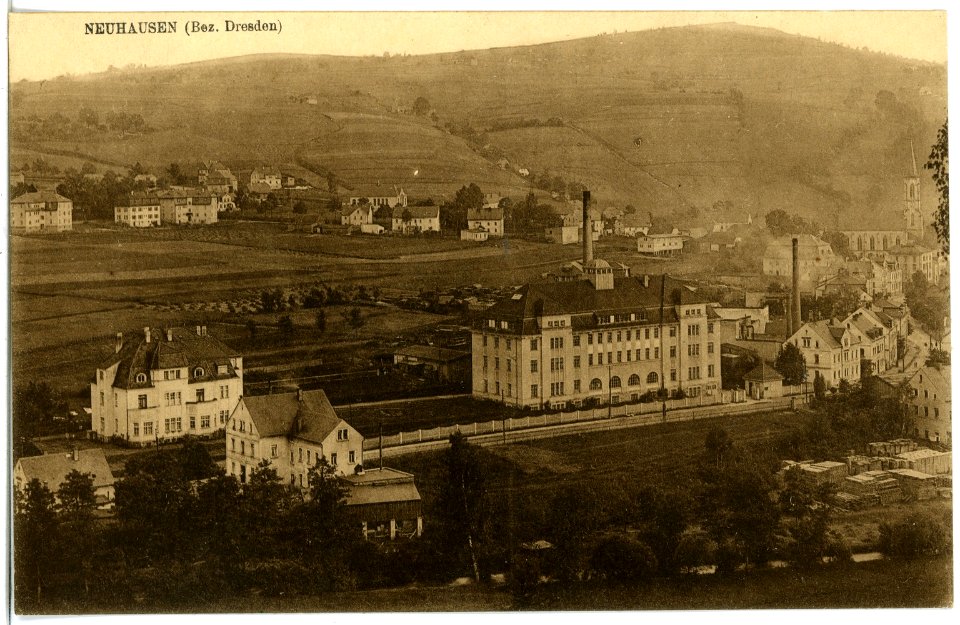 21127-Neuhausen-1919-Blick auf Neuhausen-Brück & Sohn Kunstverlag