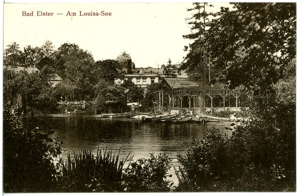 20524-Bad Elster-1917-Luisasee-Brück & Sohn Kunstverlag