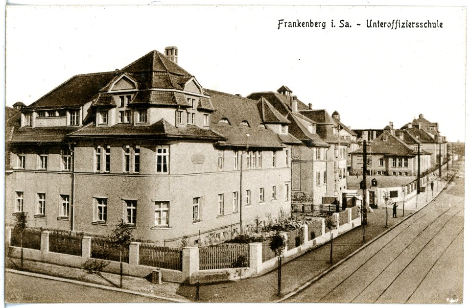 20659-Frankenberg-1917-Unteroffiziersschule-Brück & Sohn Kunstverlag
