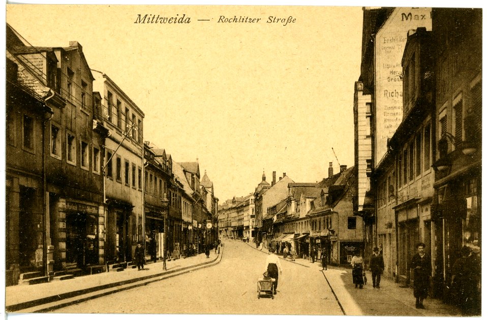 20862-Mittweida-1918-Rochlitzer Straße-Brück & Sohn Kunstverlag
