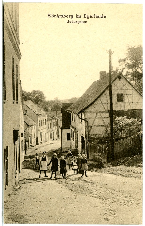 20670-Königsberg a. d. Eger-1917-Judengasse-Brück & Sohn Kunstverlag