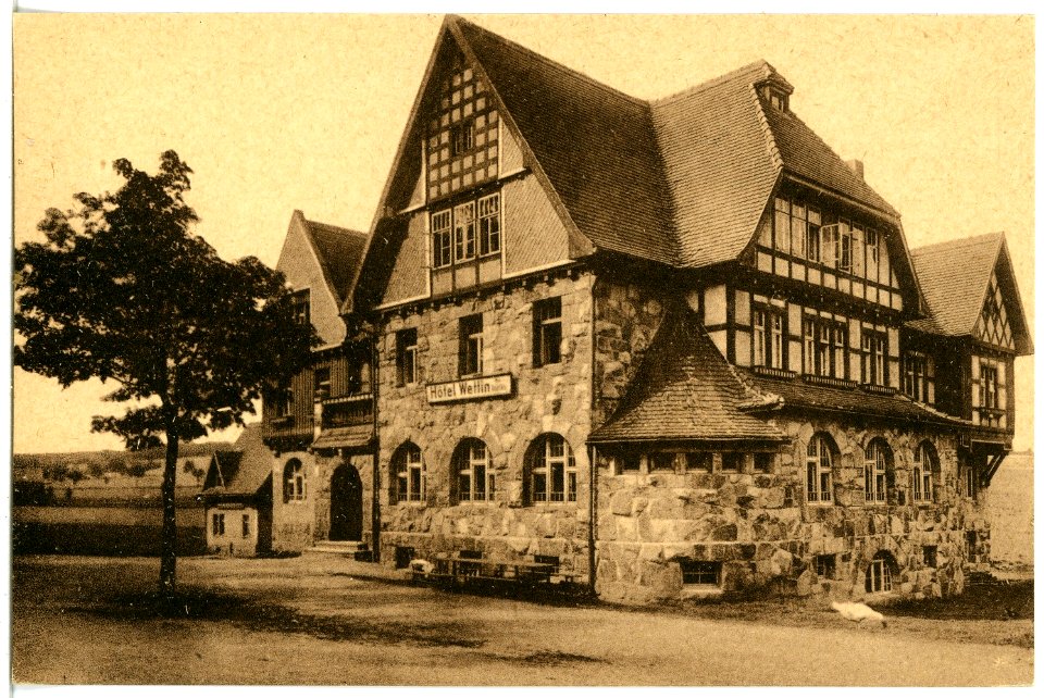 21173-Rehefeld-1919-Hotel Wettin-Brück & Sohn Kunstverlag