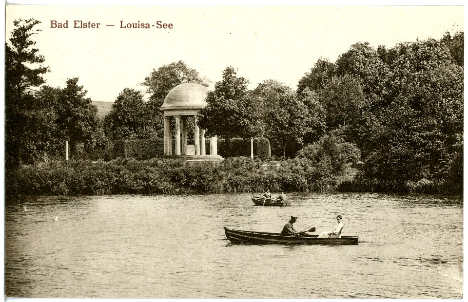20510-Bad Elster-1917-Luisasee-Brück & Sohn Kunstverlag