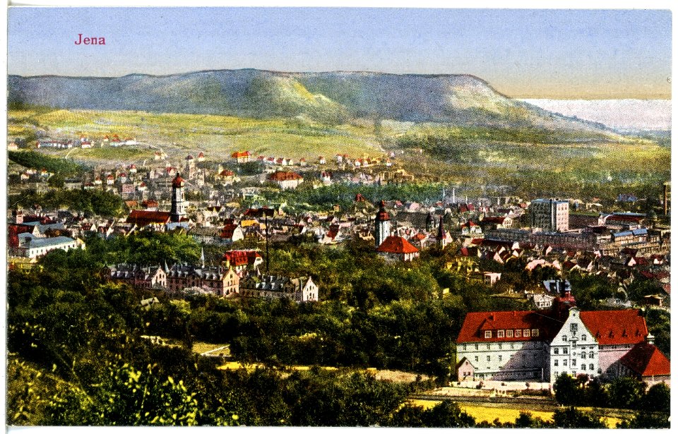 21259-Jena-1919-Blick auf Jena-Brück & Sohn Kunstverlag